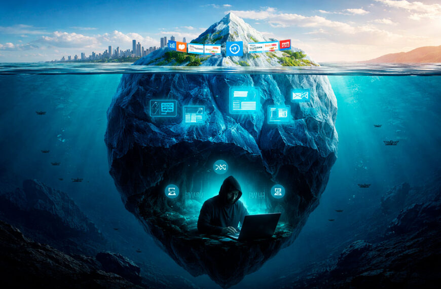 Deep Web vs. Dark Web: O guia para entender o iceberg digital