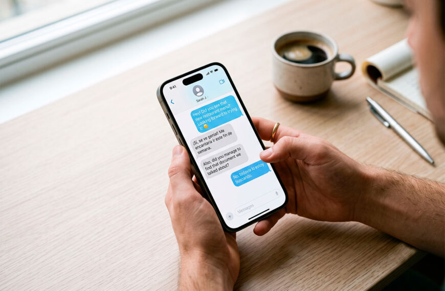 A funcionalidade pouco conhecida do iPhone que traduz conversas no iMessage em tempo real