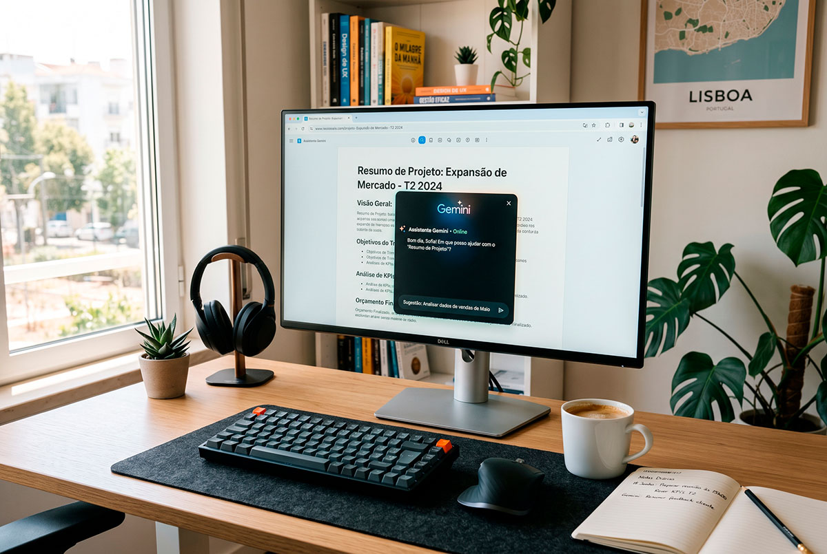 O assistente de inteligência artificial da Google chegou finalmente ao seu computador Windows