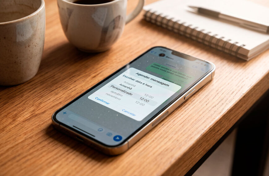 Como agendar mensagens no WhatsApp sem instalar outras aplicações